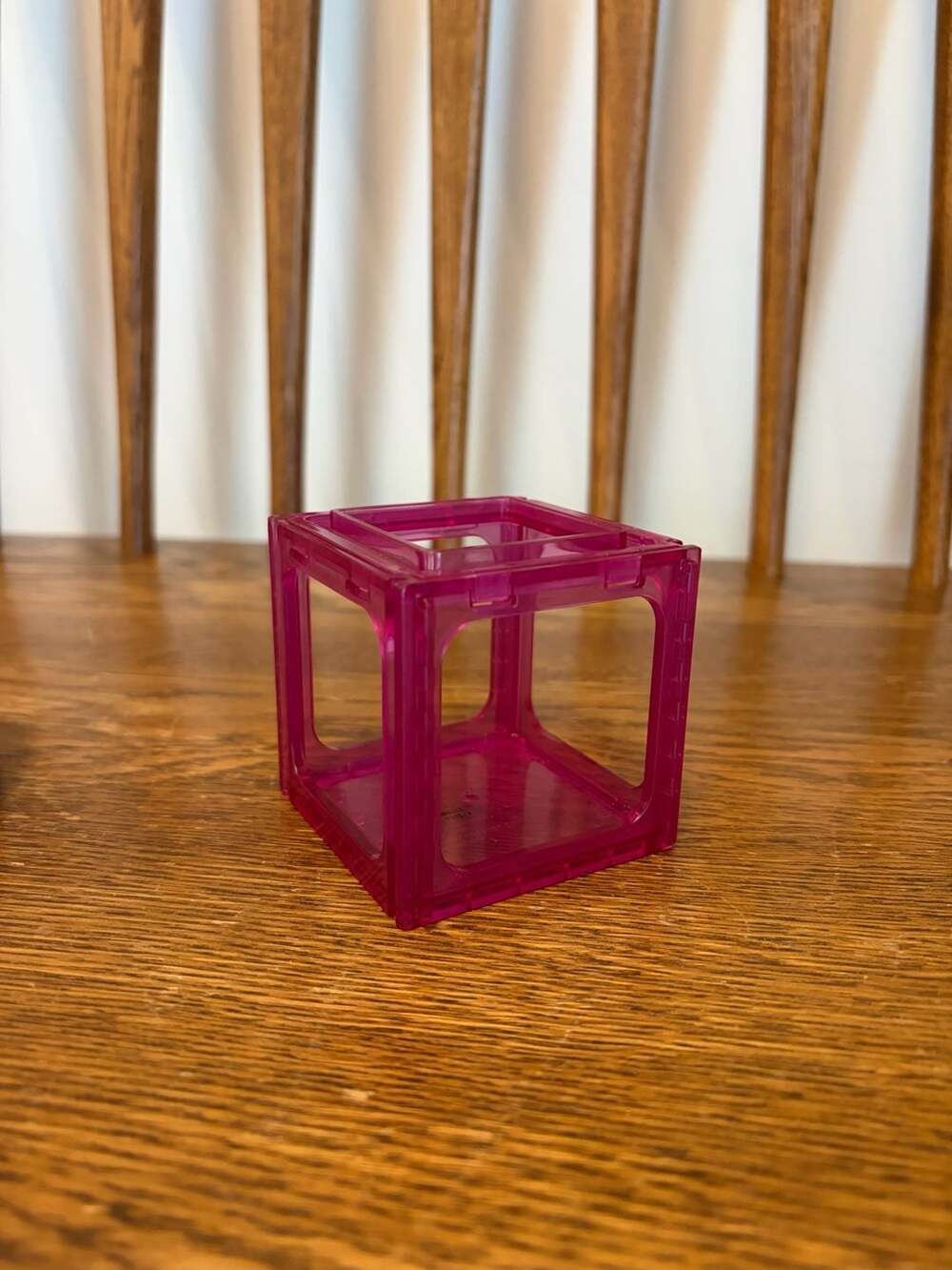 Hasbro Plastic Cube Pink Toy Component